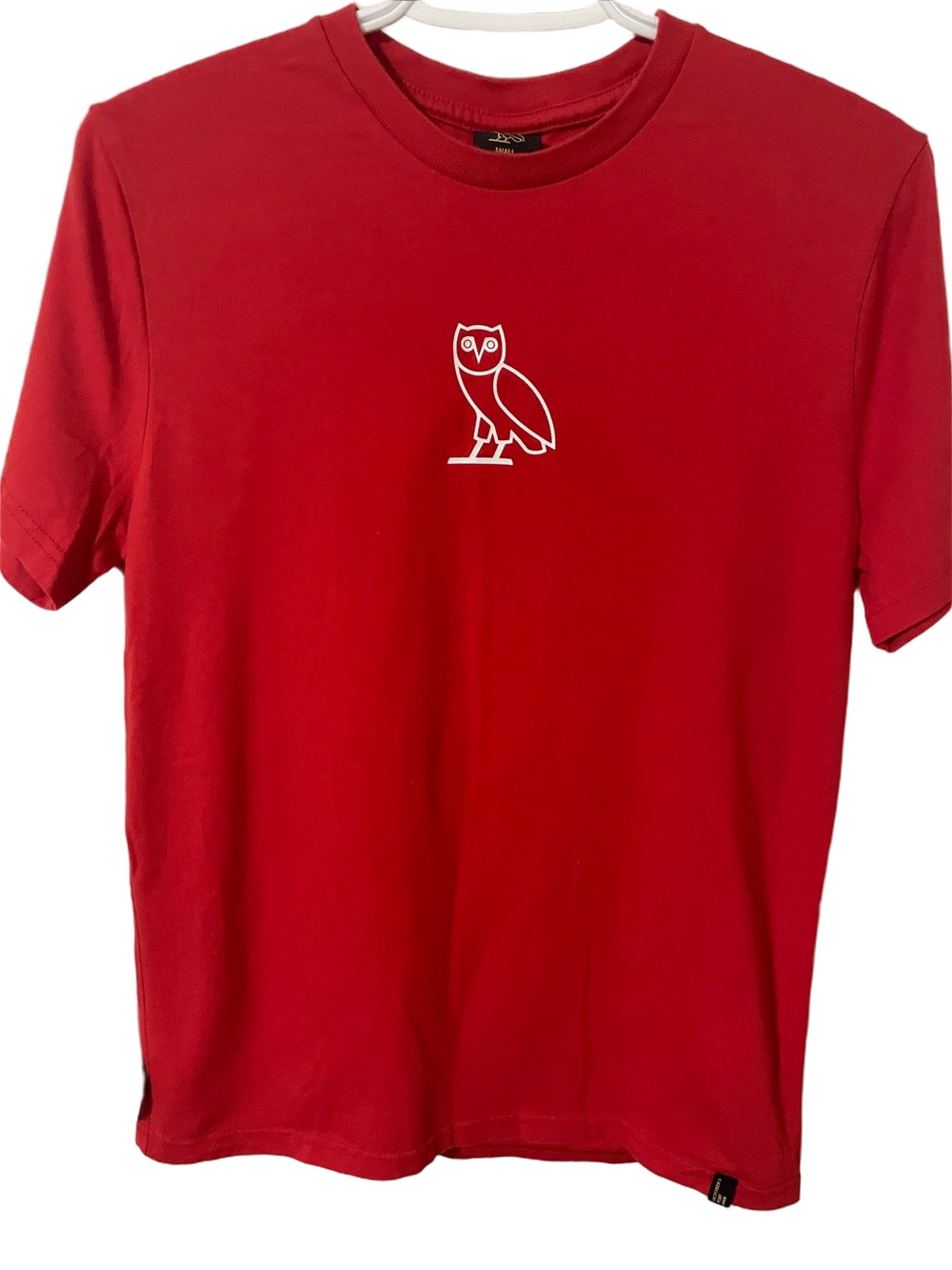 OVO Octobers Very Own Red Graphic Tee Size Small